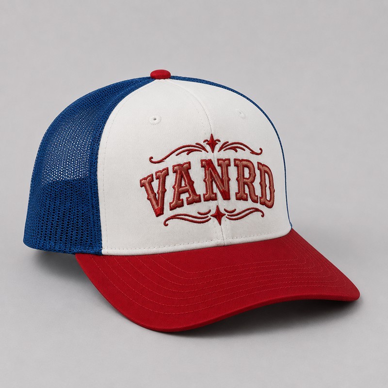 Custom Printed Trucker Hat White