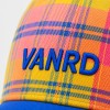 Custom White Baseball Cap With Blue & Green Logo Embroidery