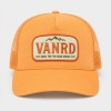 Custom Black Trucker Hat With Yellow Logo & Mesh Back