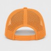 Custom Black Trucker Hat With Yellow Logo & Mesh Back