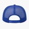 Custom Black Trucker Hat With White Logo & Mesh Back