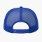 Custom Black Trucker Hat With White Logo & Mesh Back