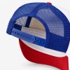 Custom Black Trucker Hat With White Logo & Mesh Back