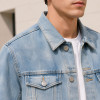 Custom Light Wash Denim Trucker Jacket