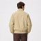 Custom Khaki Harrington Jacket With Stand Collar