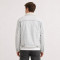 Custom Light Wash Denim Sherpa Trucker Jacket