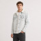 Custom Light Wash Denim Sherpa Trucker Jacket