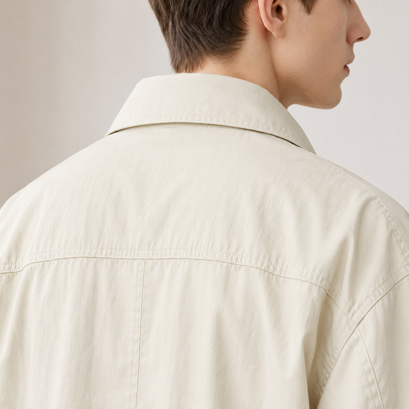 Custom Ivory Bomber Jacket