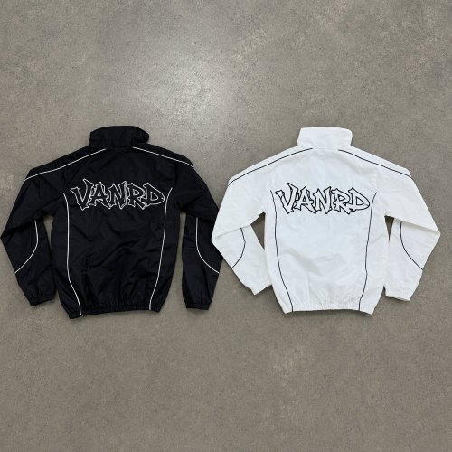 Custom Contrast Logo Nylon Tracksuit Set