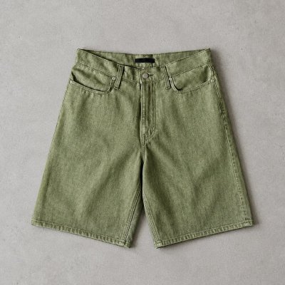 Custom Vintage Wash Baggy Denim Shorts