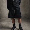 Custom Vintage Wash Baggy Denim Shorts