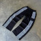 Custom Striped Track Pants With Logo Embroidery