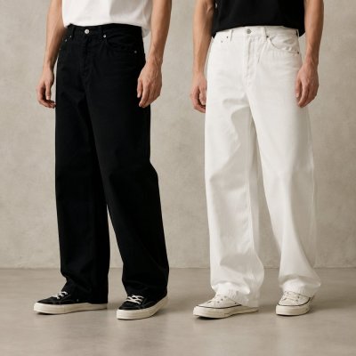 Custom Baggy Chino Pants With Side Stripe