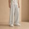 Custom Striped Track Pants With Logo Embroidery