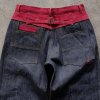 Custom Indigo Wash Baggy Fit Denim Jeans