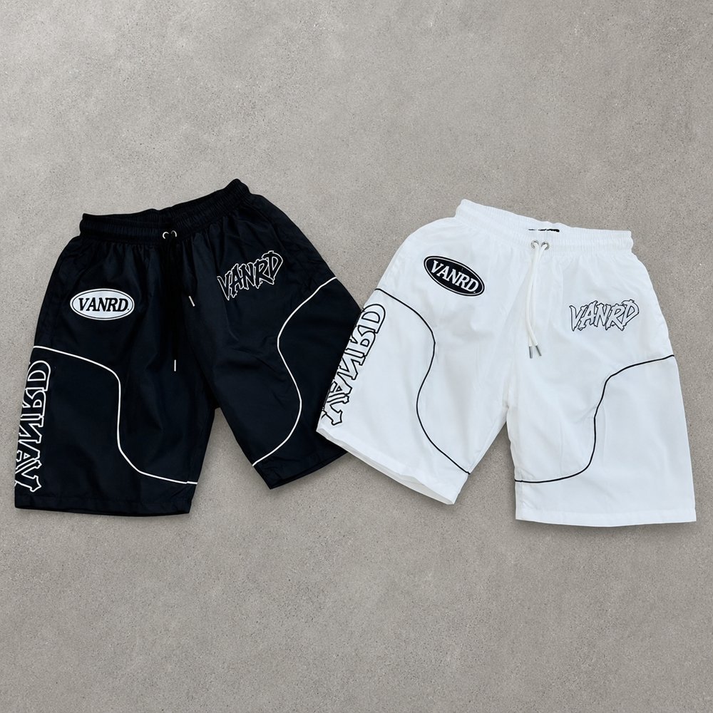 VANRD Custom Contrast Logo Nylon Tracksuit Set