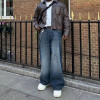 Washed Black Baggy Cargo Jeans