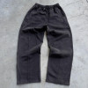 Purple Rhinestone Embellished Sweatpants