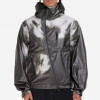 Black Heat-Reactive Thermochromic Hooded Jacket