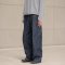 Dark Indigo Baggy Wide-Leg Jeans