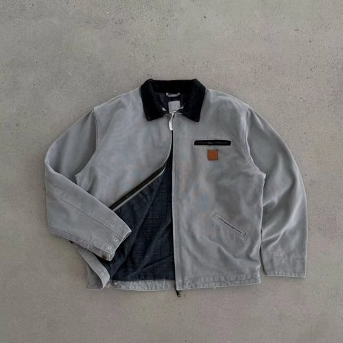 Navy Canvas Chore Jacket