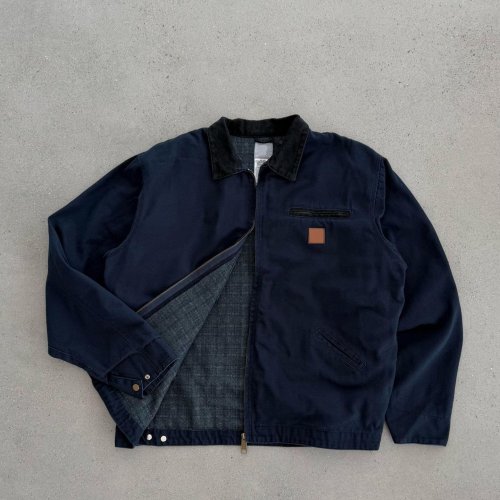 Navy Canvas Chore Jacket
