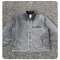 Vintage Grey Washed Canvas Chore Jacket