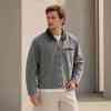 Vintage Grey Washed Canvas Chore Jacket