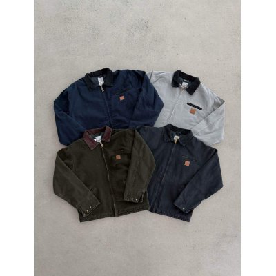 Navy Canvas Chore Jacket