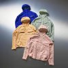 Royal Blue and Mustard Yellow Plaid Zip-Up Hoodie