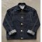 Dark Navy Washed Denim Trucker Jacket