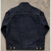 Dark Navy Washed Denim Trucker Jacket