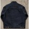 Dark Navy Washed Denim Trucker Jacket