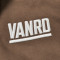 Custom Brown Stand Collar Zip Up Bomber Track Jacket