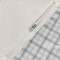 Custom White Windowpane Plaid Hooded Windbreaker Jacket