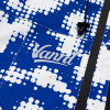 Custom Blue Splash Print Hooded Anorak Windbreaker Jacket