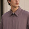 Custom Purple Lightweight Coach Jacket with Flap Pockets