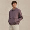 Custom Purple Lightweight Coach Jacket with Flap Pockets