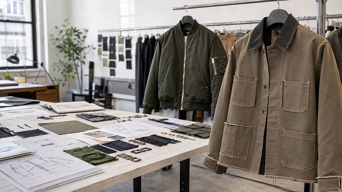 ODM clothing manufacturer apparel product development and sample creation
