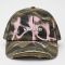 Camo Graffiti Distressed Dad Hat