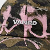 Camo Graffiti Distressed Dad Hat