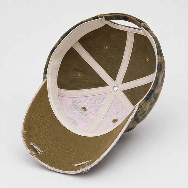 Camo Graffiti Distressed Dad Hat - VANRD