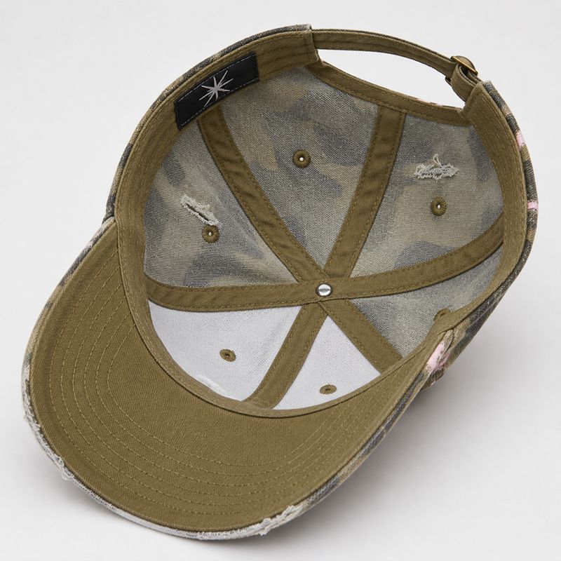 Camo Graffiti Distressed Dad Hat - VANRD