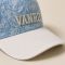 Rose All-Over Print Denim Baseball Cap