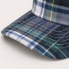 Plaid Patchwork Cotton Dad Hat