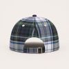 Plaid Patchwork Cotton Dad Hat