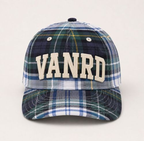 Plaid Patchwork Cotton Dad Hat