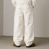 Custom Off-White Cargo Pants with Flap Pocket Details