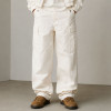 Custom Off-White Cargo Pants with Flap Pocket Details