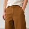 Custom Tan Baggy Chino Work Pants